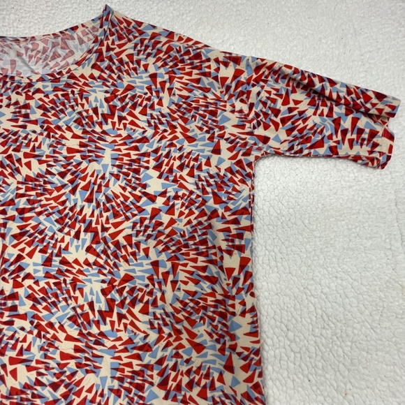 Women’s Large, LuLaRoe,  Red/White/Blue Tunic Top - Picture 5 of 10